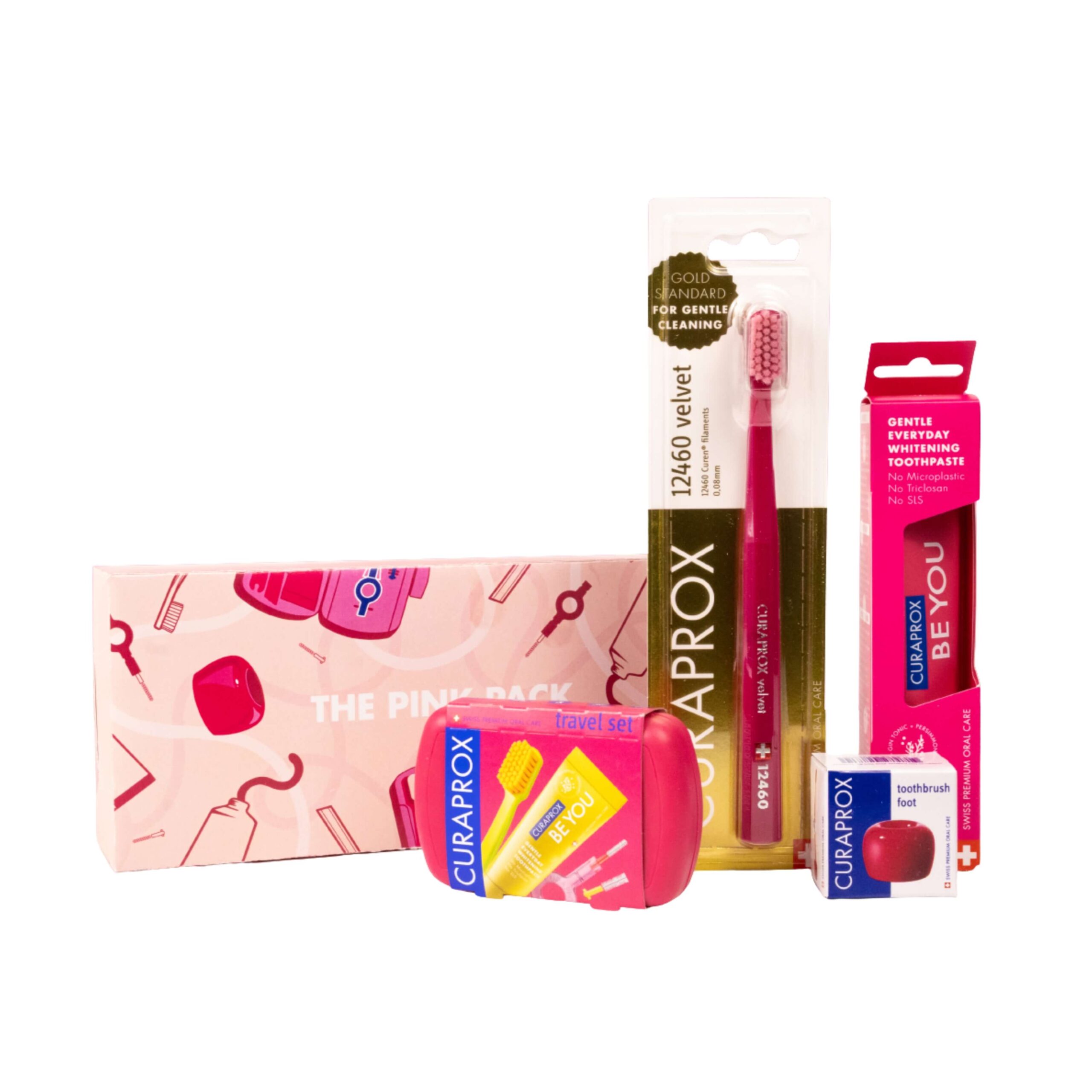 Curaprox The Vibrant Pink Pack