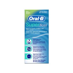 Oral-B® Superfloss Dental Floss Regular 50 Strips
